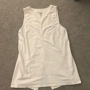 Athleta flowy white tank top